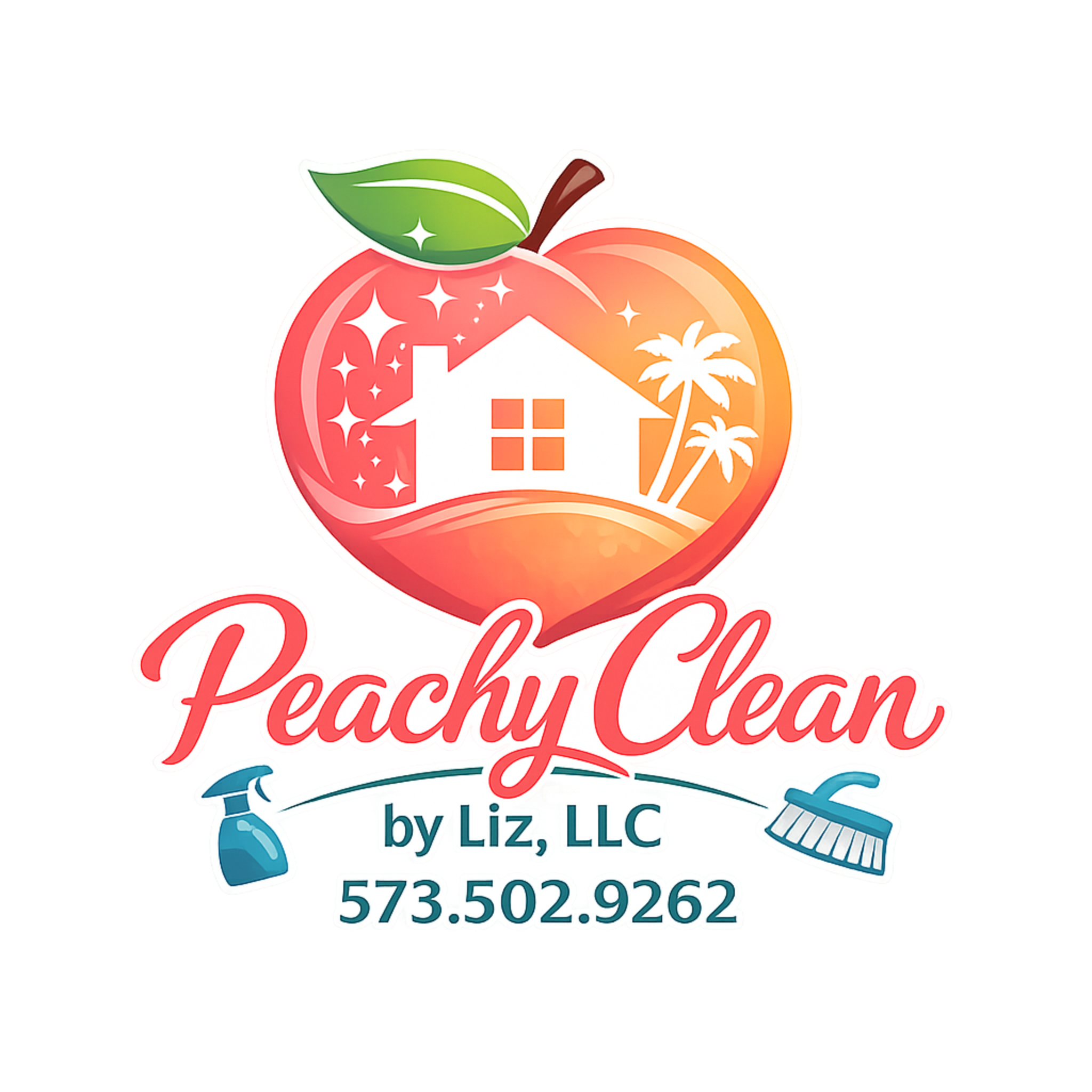 Peachy Clean by Liz, LLC logo